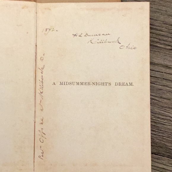 Antique books Shakespeare intro and notes by K Deighton Macmillan 1891 two books - Picture 7 of 15